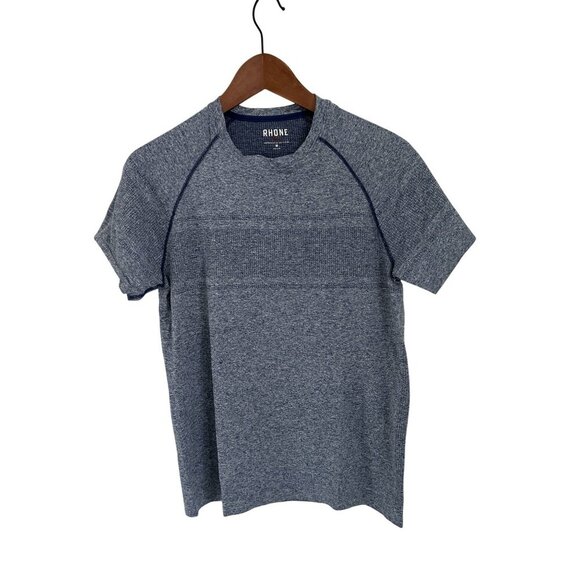 Rhône Method Seamless Blue Short Sleeve Tee Size Med - Picture 3 of 11